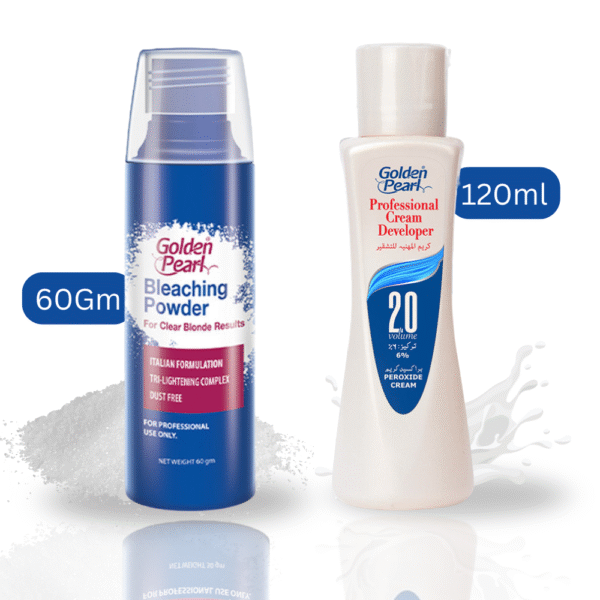 Golden Pearl Skin Polish – Cream Developer & Bleach Powder