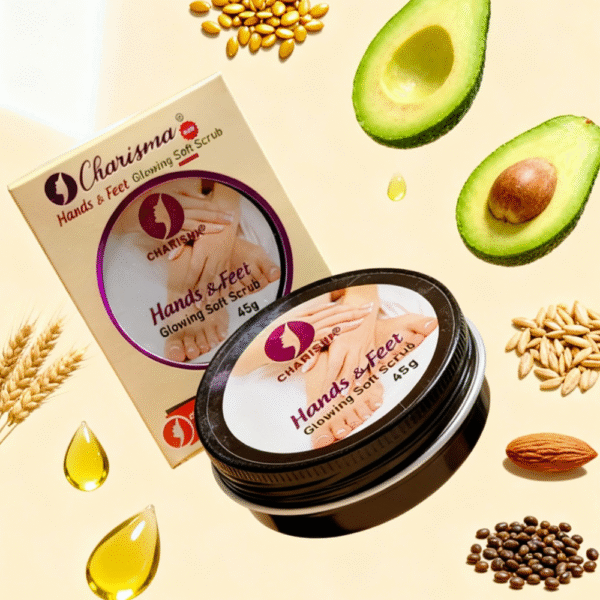 Charisma Hands and Feet Scrub – Brightening & Exfoliating Cream