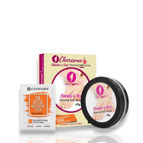 Charisma Hands and Feet Scrub – Brightening & Exfoliating Cream