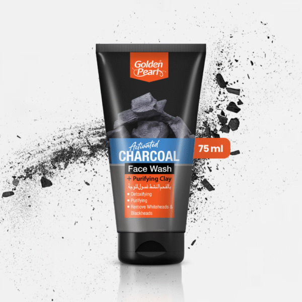 Golden Pearl Activated Charcoal Face Wash 75ml