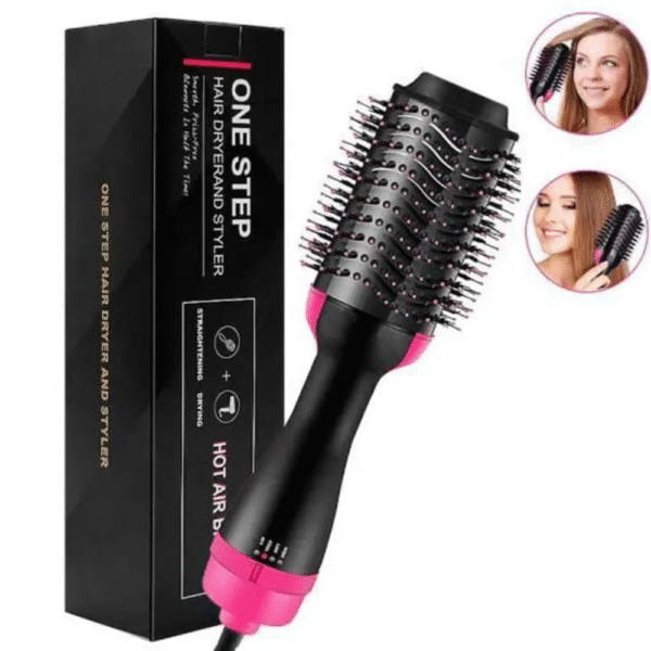 One Step 3 in 1 Hot Air Brush - Dryer + Straightener